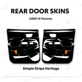 2005-15 Tacoma Door Skins - Xtrusion Overland