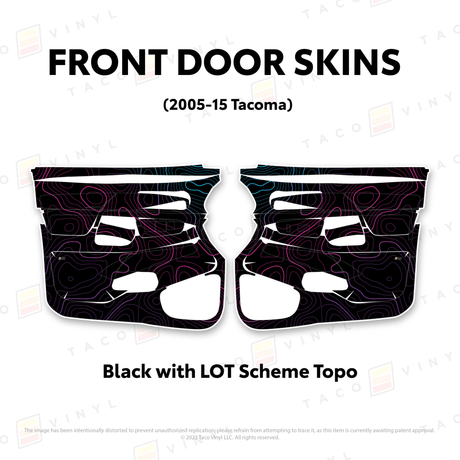 2005-15 Tacoma Door Skins - Xtrusion Overland