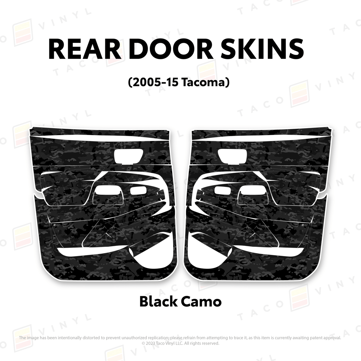 2005-15 Tacoma Door Skins - Xtrusion Overland