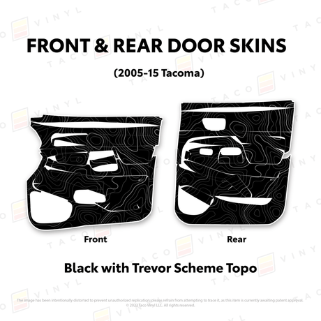 2005-15 Tacoma Door Skins - Xtrusion Overland