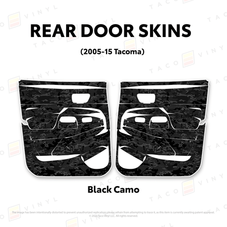 2005-15 Tacoma Door Skins - Xtrusion Overland