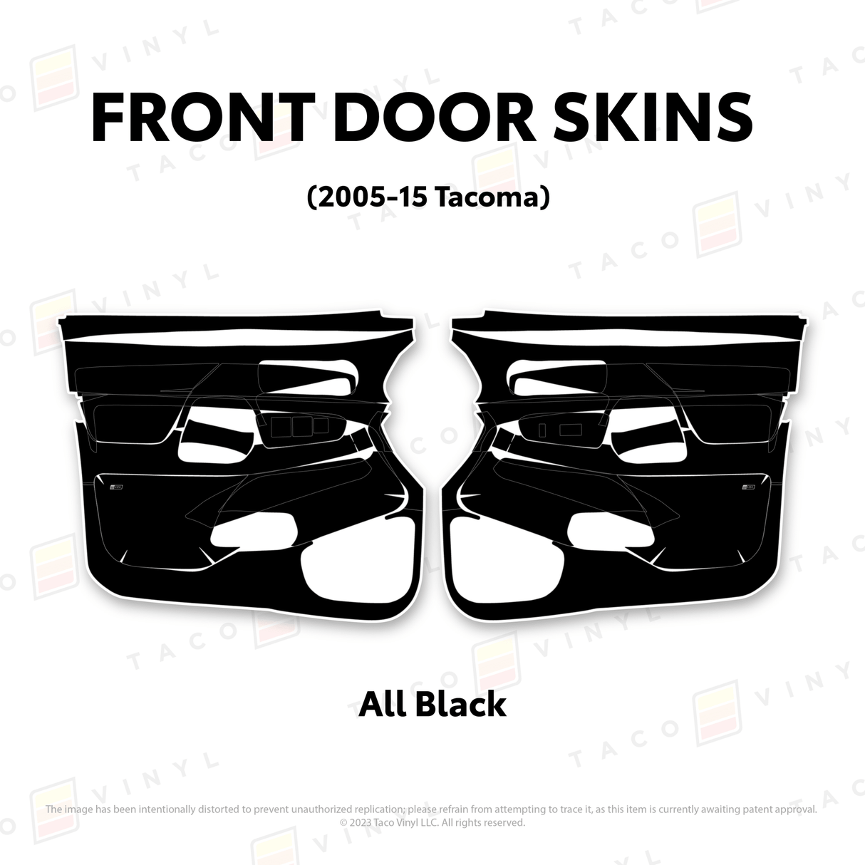 2005-15 Tacoma Door Skins - Xtrusion Overland