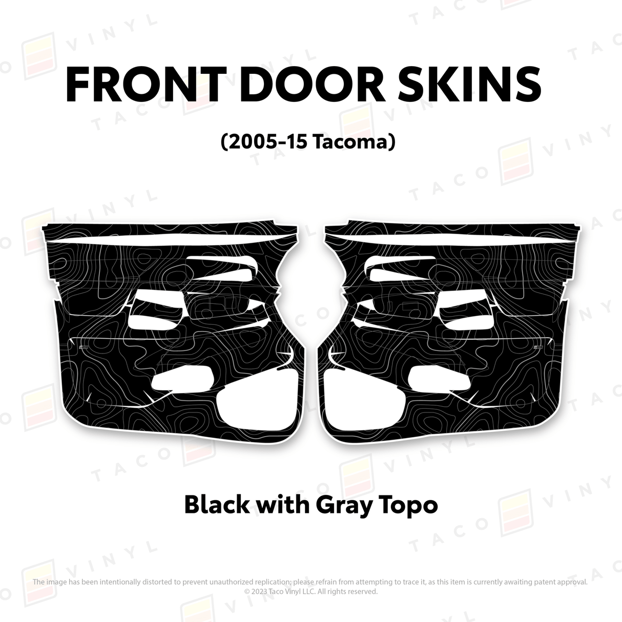 2005-15 Tacoma Door Skins - Xtrusion Overland