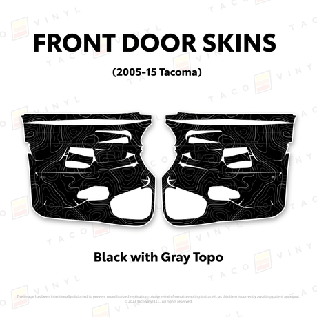 2005-15 Tacoma Door Skins - Xtrusion Overland