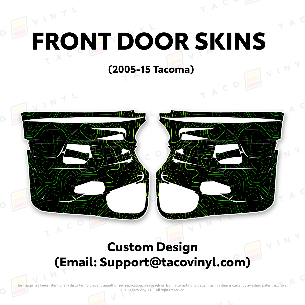 2005-15 Tacoma Door Skins - Xtrusion Overland