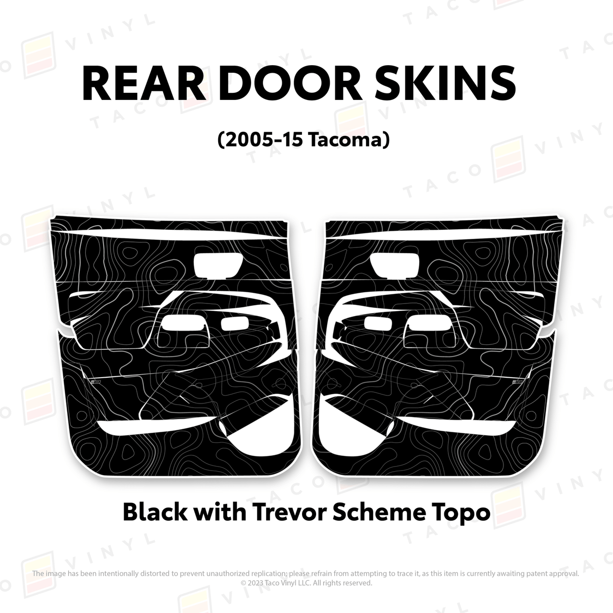 2005-15 Tacoma Door Skins - Xtrusion Overland