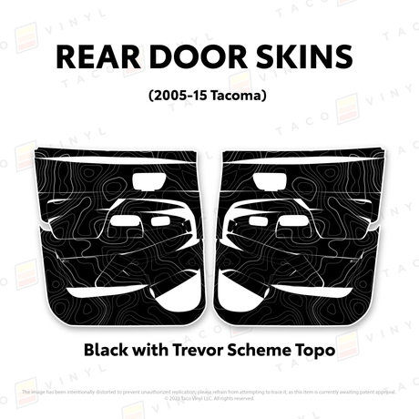 2005-15 Tacoma Door Skins - Xtrusion Overland