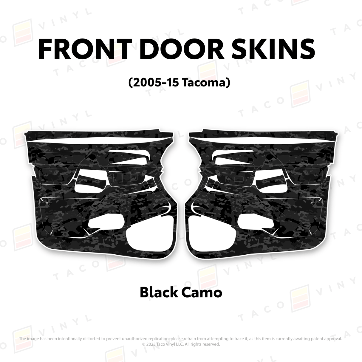 2005-15 Tacoma Door Skins - Xtrusion Overland