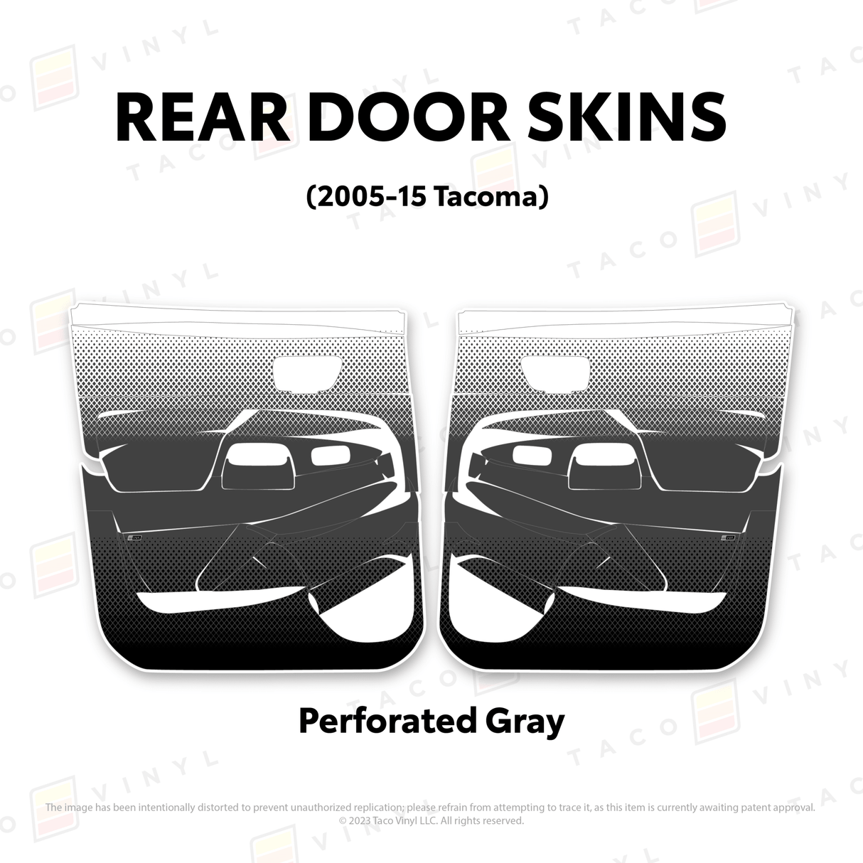 2005-15 Tacoma Door Skins - Xtrusion Overland