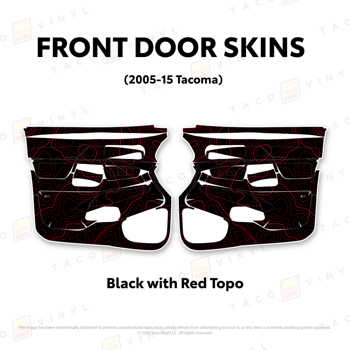 2005-15 Tacoma Door Skins - Xtrusion Overland