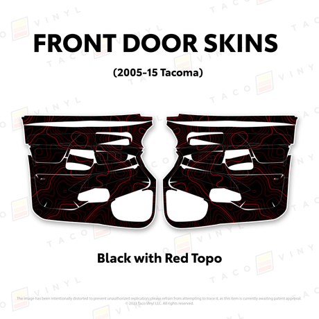2005-15 Tacoma Door Skins - Xtrusion Overland