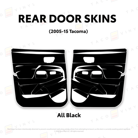 2005-15 Tacoma Door Skins - Xtrusion Overland
