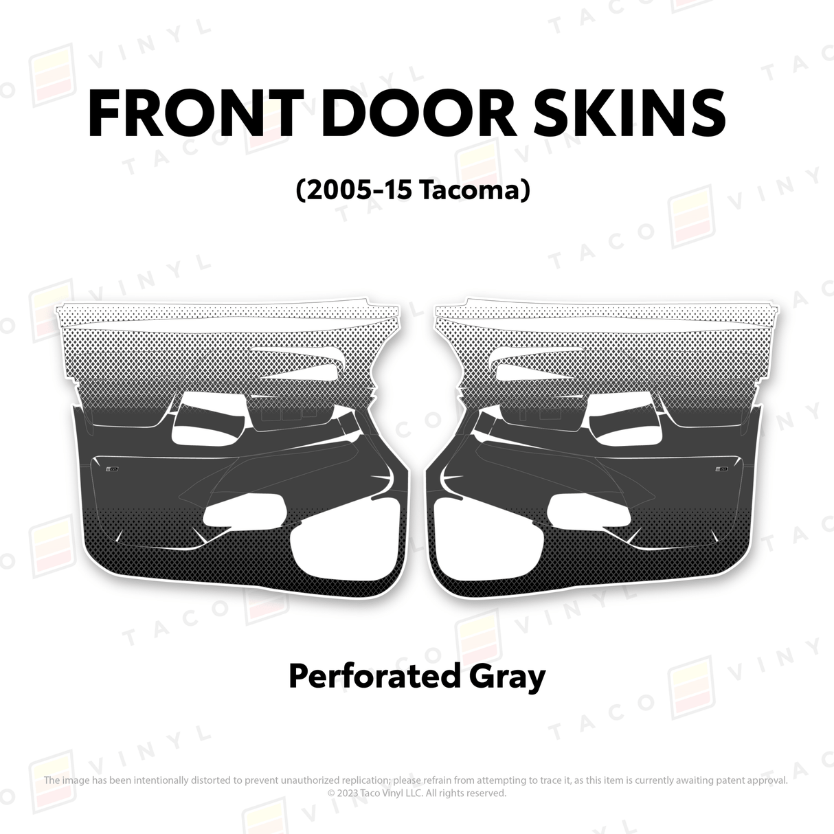 2005-15 Tacoma Door Skins - Xtrusion Overland