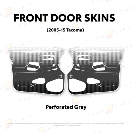 2005-15 Tacoma Door Skins - Xtrusion Overland