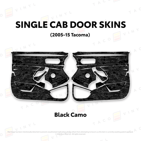 2005-15 Tacoma Single Cab Door Skins - Xtrusion Overland