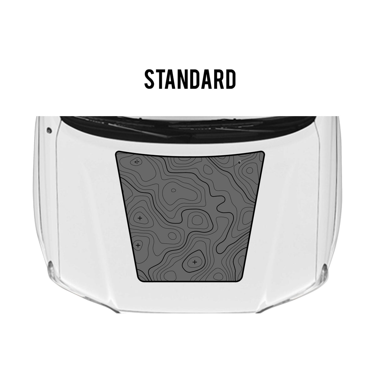 2005-15 Toyota Tacoma Hood Stamp - Xtrusion Overland