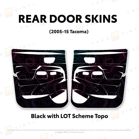 2005-15 Tacoma Door Skins