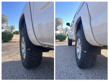 2005-2015 Toyota Tacoma TriXpoly Mid Mud Flaps - Xtrusion Overland