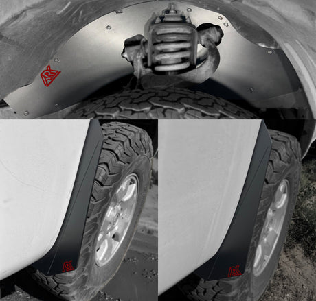 2005-2015 Toyota Tacoma TriXpoly Splash Guards & Micros - Xtrusion Overland