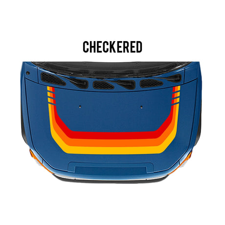 2007-14 FJ Cruiser Checkered Stripe Kit - Xtrusion Overland
