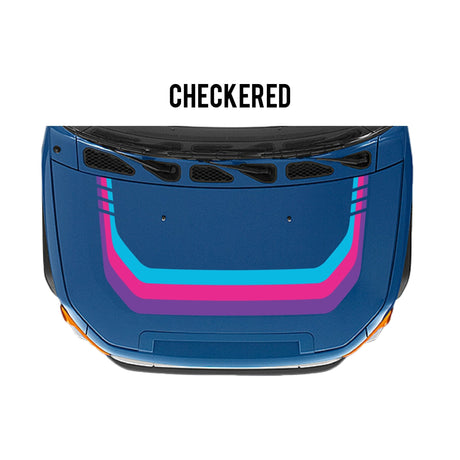 2007-14 FJ Cruiser Checkered Stripe Kit - Xtrusion Overland