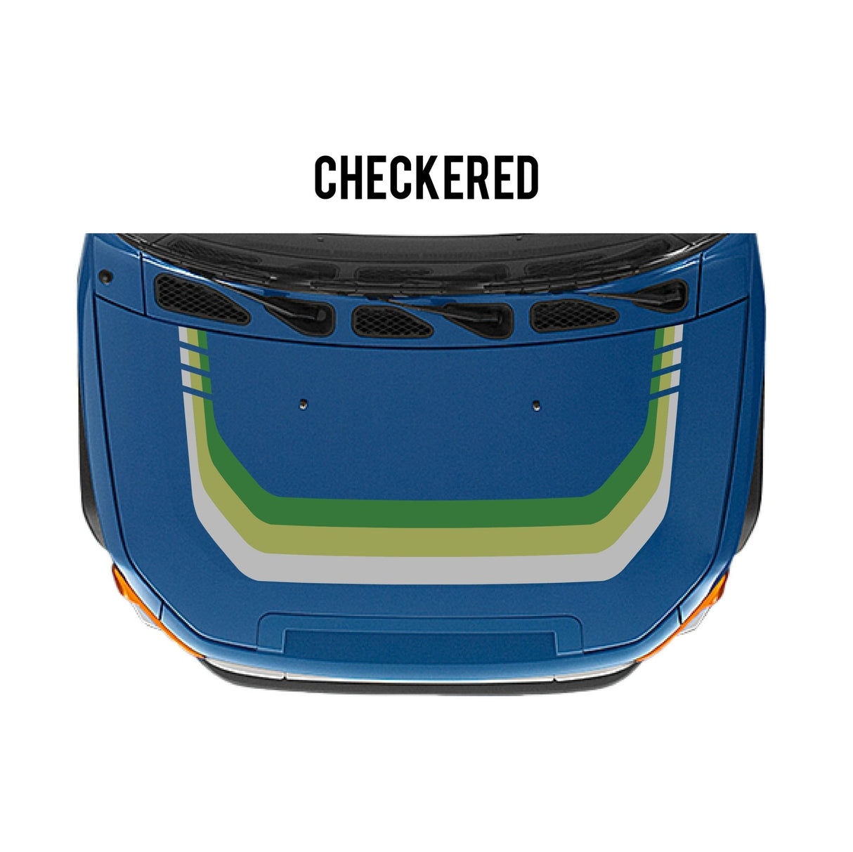 2007-14 FJ Cruiser Checkered Stripe Kit - Xtrusion Overland