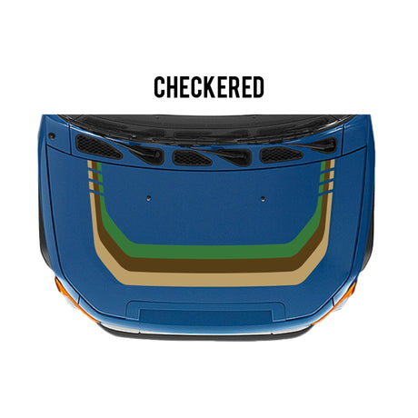 2007-14 FJ Cruiser Checkered Stripe Kit - Xtrusion Overland