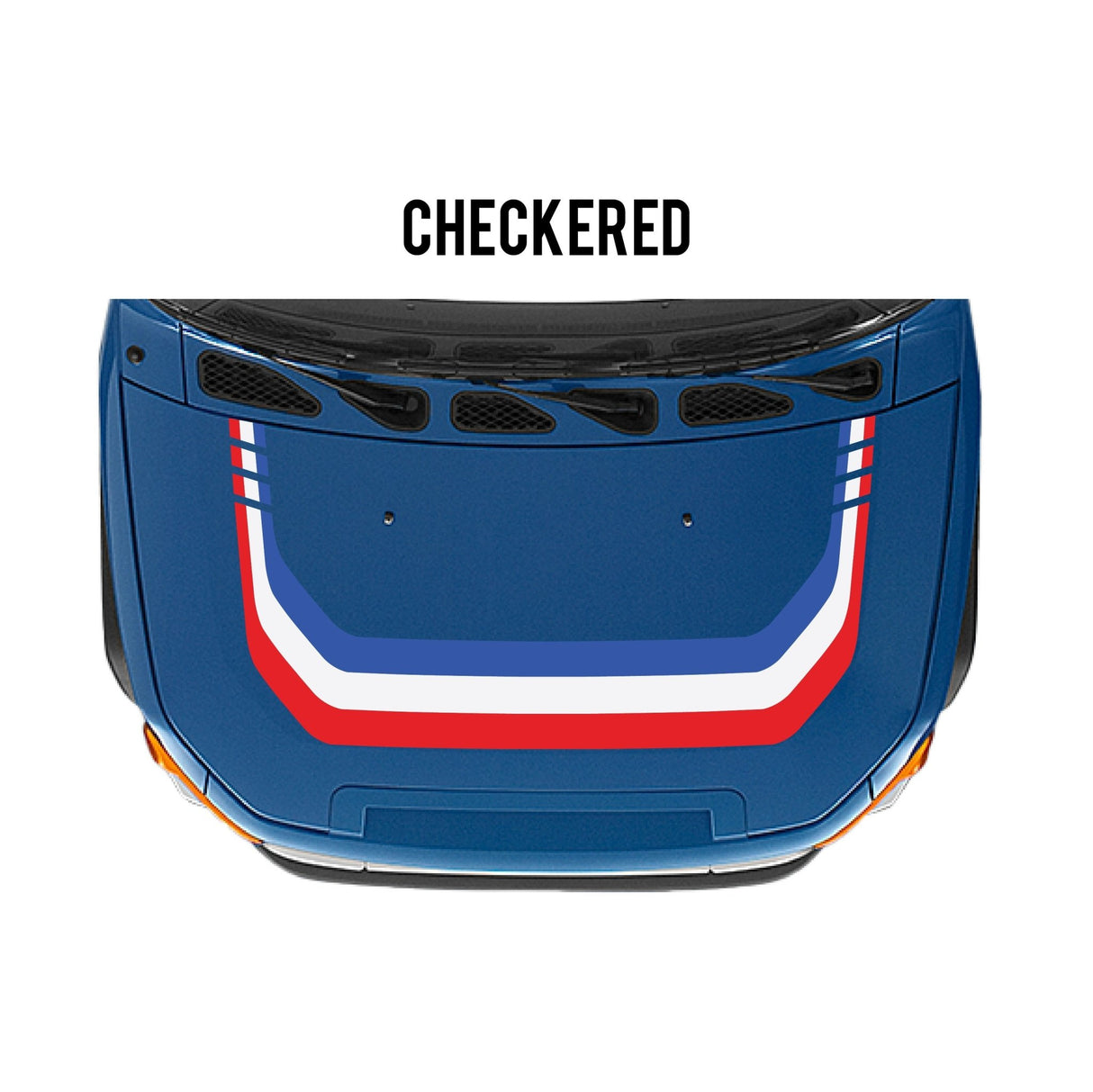 2007-14 FJ Cruiser Checkered Stripe Kit - Xtrusion Overland