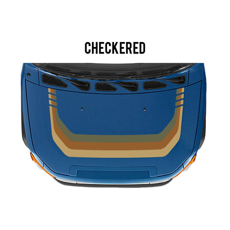 2007-14 FJ Cruiser Checkered Stripe Kit - Xtrusion Overland