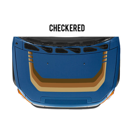2007-14 FJ Cruiser Checkered Stripe Kit - Xtrusion Overland