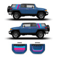 2007-14 FJ Cruiser Checkered Stripe Kit - Xtrusion Overland