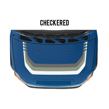 2007-14 FJ Cruiser Checkered Stripe Kit - Xtrusion Overland