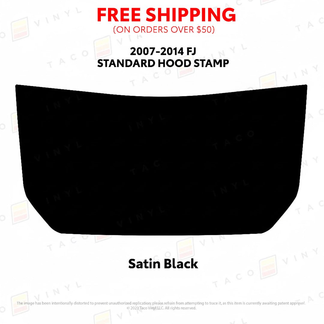 2007-14 FJ Cruiser Hood Stamp - Xtrusion Overland