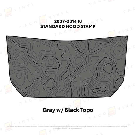 2007-14 FJ Cruiser Hood Stamp - Xtrusion Overland