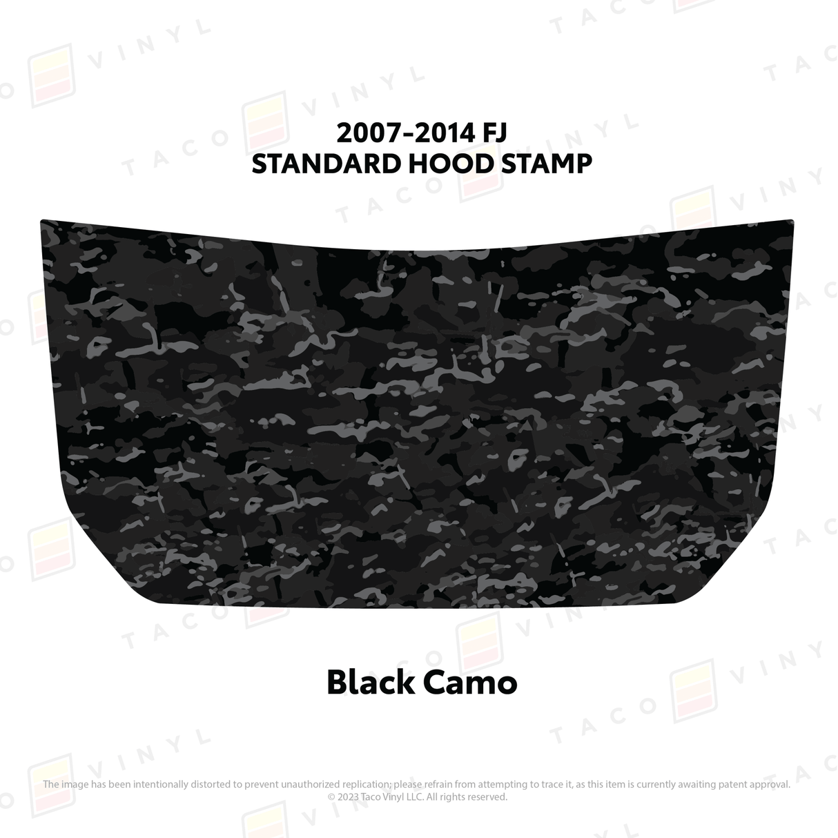 2007-14 FJ Cruiser Hood Stamp - Xtrusion Overland