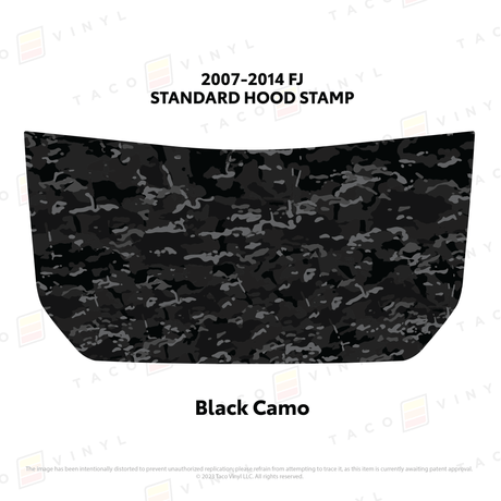 2007-14 FJ Cruiser Hood Stamp - Xtrusion Overland