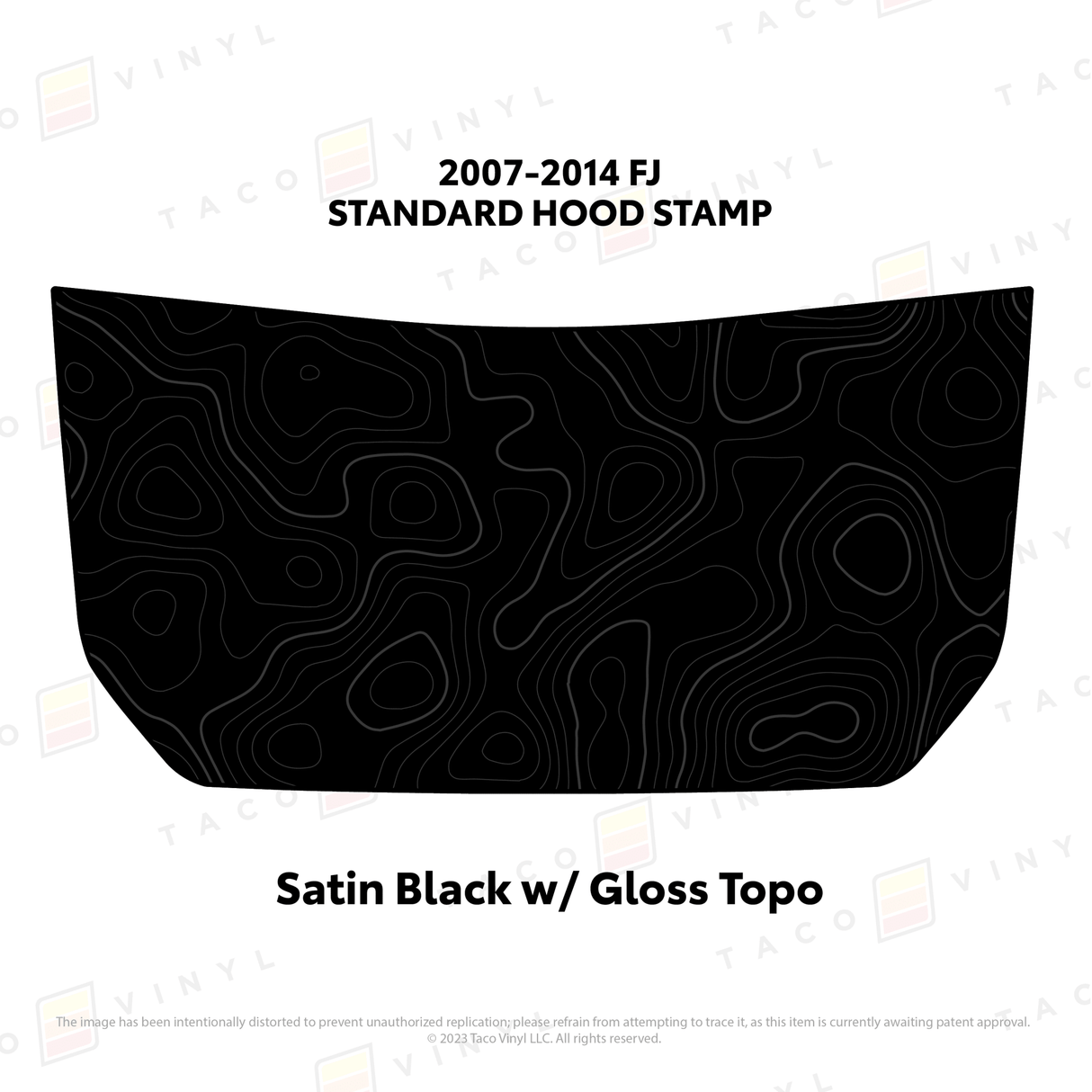 2007-14 FJ Cruiser Hood Stamp - Xtrusion Overland