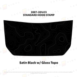 2007-14 FJ Cruiser Hood Stamp - Xtrusion Overland