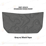 2007-14 FJ Cruiser Hood Stamp