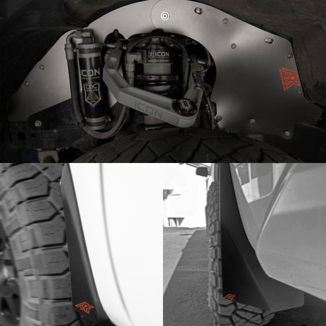2007-2021 Toyota Tundra TriXpoly Splash Guards & Mudflap Micros - Xtrusion Overland