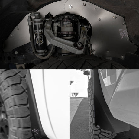2007-2021 Toyota Tundra TriXpoly Splash Guards & Mudflap Micros - Xtrusion Overland