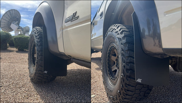 2010-2014 Ford Raptor TriXpoly Mudflaps - Xtrusion Overland
