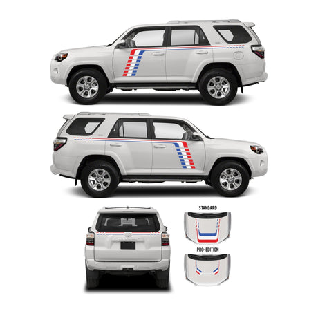 2010-2024 4Runner Checkered Stripe Kit - Xtrusion Overland