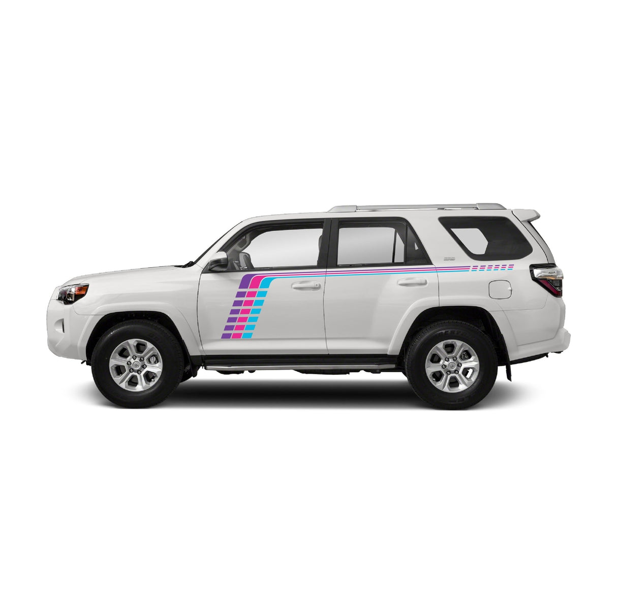 2010-2024 4Runner Checkered Stripe Kit - Xtrusion Overland