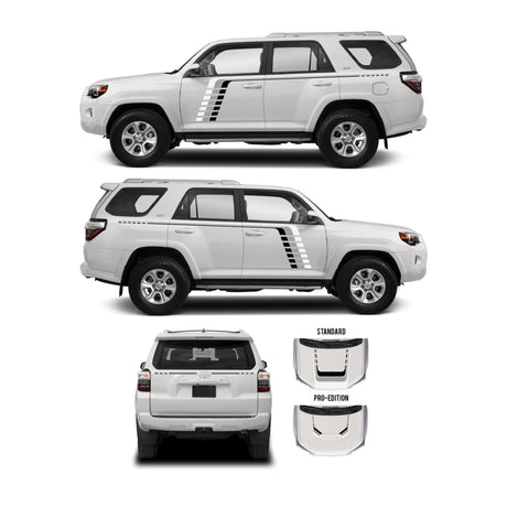 2010-2024 4Runner Checkered Stripe Kit - Xtrusion Overland