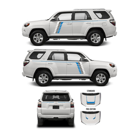 2010-2024 4Runner Checkered Stripe Kit - Xtrusion Overland