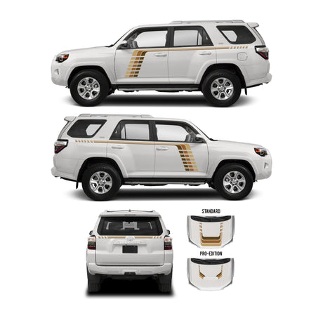 2010-2024 4Runner Checkered Stripe Kit - Xtrusion Overland