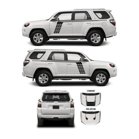 2010-2024 4Runner Checkered Stripe Kit - Xtrusion Overland