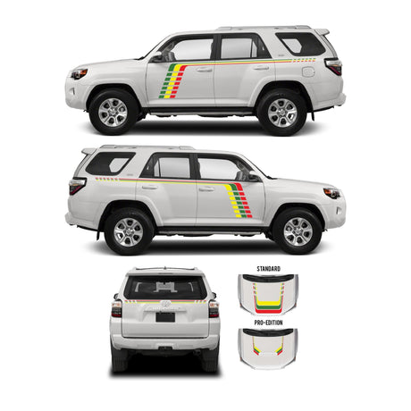 2010-2024 4Runner Checkered Stripe Kit - Xtrusion Overland