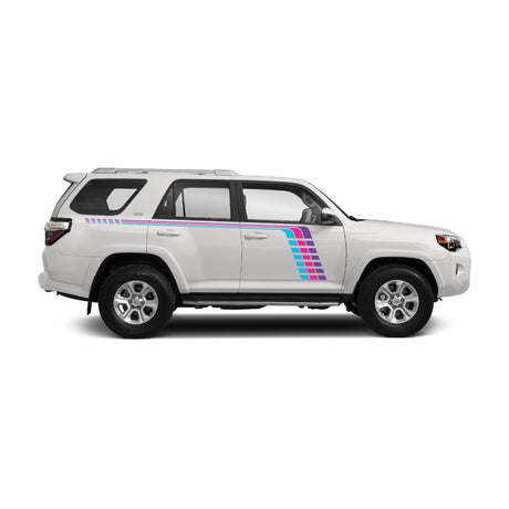 2010-2024 4Runner Checkered Stripe Kit - Xtrusion Overland